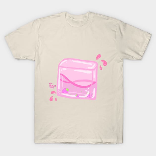 Strawberry Starburst T-Shirt by Angst.png